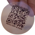 Stickers for QR code